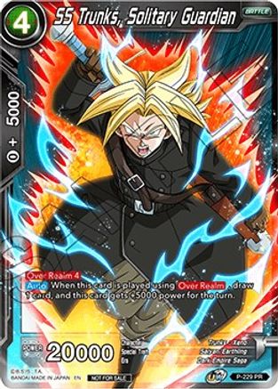 SS Trunks, Solitary Guardian (P-229) - Promotion Cards