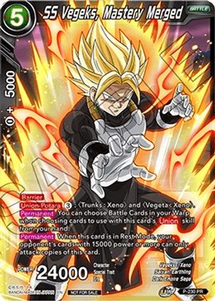 SS Vegeks, Mastery Merged (P-230) - Promotion Cards