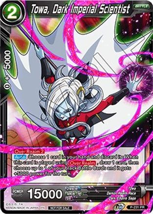 Towa, Dark Imperial Scientist (P-231) - Promotion Cards