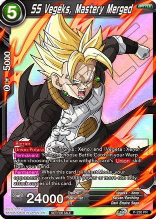 SS Vegeks, Mastery Merged (Alternate Art) (P-230) - Promotion Cards