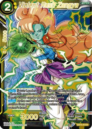 Violent Rush Zangya (EX13-25) - Special Anniversary Set 2020