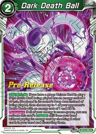 Dark Death Ball (BT10-090) - Rise of the Unison Warrior PreRelease Cards