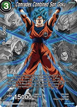 Comrades Combined Son Goku (Alternate Art) (EX01-01) - Special Anniversary Set 2020 Foil