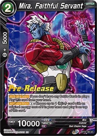 Mira, Faithful Servant (BT10-135) - Rise of the Unison Warrior PreRelease Cards