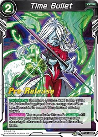 Time Bullet (BT10-143) - Rise of the Unison Warrior PreRelease Cards