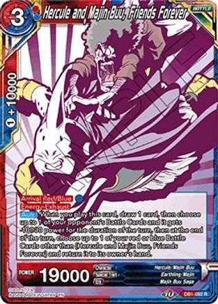 Hercule and Majin Buu, Friends Forever (Alternate Art) (DB1-092) - Special Anniversary Set 2020