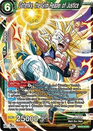 Gotenks, the Grim Reaper of Justice (EX13-16) - Special Anniversary Set 2020 Foil