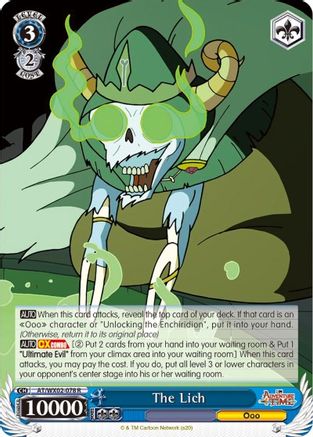 The Lich (AT/WX02-078 R) - Adventure Time
