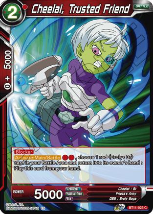 Cheelai, Trusted Friend (BT11-023) - Vermilion Bloodline