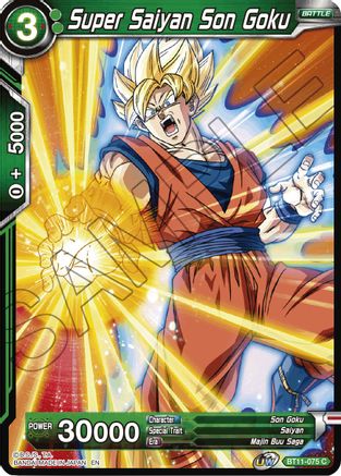 Super Saiyan Son Goku (BT11-075) - Vermilion Bloodline Foil