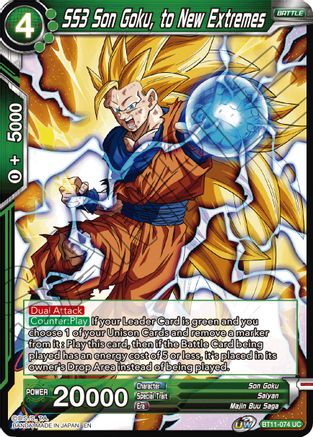 SS3 Son Goku, to New Extremes (BT11-074) - Vermilion Bloodline