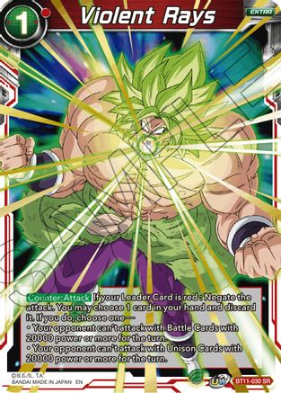 Violent Rays (BT11-030) - Vermilion Bloodline
