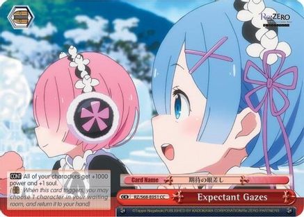 Expectant Gazes (RZ/S68-E051 CC) - Re:ZERO Memory Snow