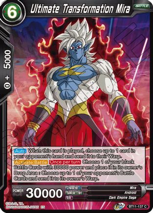 Ultimate Transformation Mira (BT11-137) - Vermilion Bloodline Foil