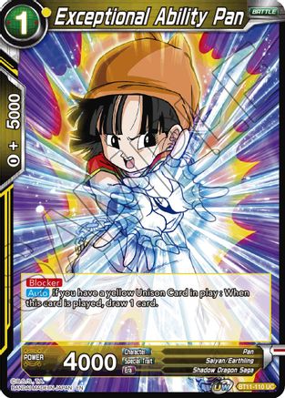 Exceptional Ability Pan (BT11-110) - Vermilion Bloodline