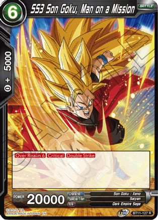 SS3 Son Goku, Man on a Mission (BT11-127) - Vermilion Bloodline
