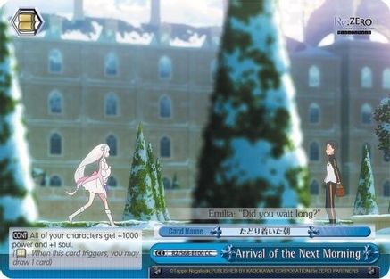 Arrival of the Next Morning (RZ/S68-E100 CC) - Re:ZERO Memory Snow