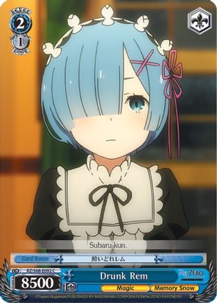Drunk Rem (RZ/S68-E092 C) - Re:ZERO Memory Snow