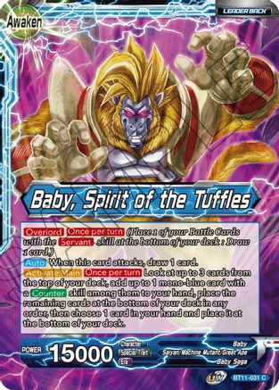 Baby // Baby, Spirit of the Tuffles (BT11-031) - Vermilion Bloodline Foil