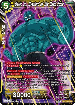 Garlic Jr., Overlord of the Dead Zone (BT11-104) - Vermilion Bloodline