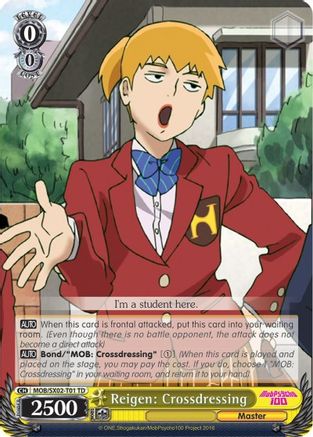 Reigen: Crossdressing (MOB/SX02-T01 TD) - Mob Psycho 100