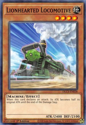 Lionhearted Locomotive (DLCS-EN038) - Dragons of Legend: The Complete Series 1st Edition