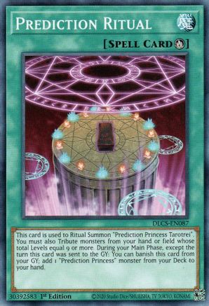 Prediction Ritual (DLCS-EN087) - Dragons of Legend: The Complete Series 1st Edition