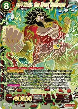 SS4 Broly, the Great Destroyer (BT11-152) - Vermilion Bloodline
