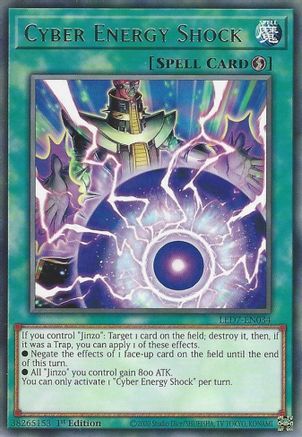 Cyber Energy Shock (LED7-EN034) - Legendary Duelists: Rage of Ra 1st Edition