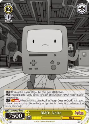 BMO: Noire (AT/WX02-028 C) - Adventure Time