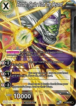 Piccolo, Savior from the Beyond (P-244) - Promotion Cards