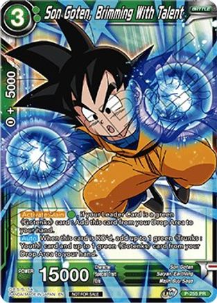 Son Goten, Brimming With Talent (P-255) - Promotion Cards Foil