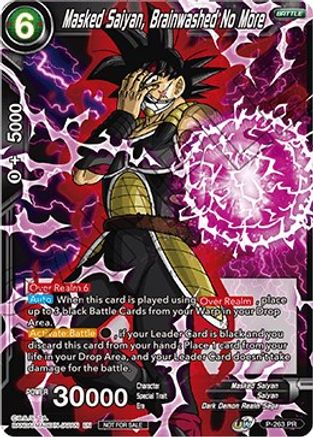 Masked Saiyan, Brainwashed No More (Event Pack 08) (P-263) - Tournament Promotion Cards Foil