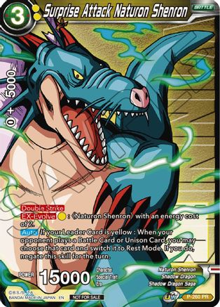 Surprise Attack Naturon Shenron (Winner Stamped) (P-260) - Tournament Promotion Cards
