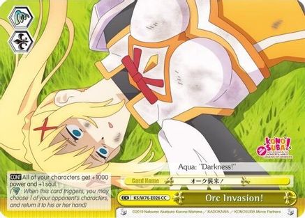 Orc Invasion! (KS/W76-E026 CC) - KonoSuba The Movie: Legend of Crimson