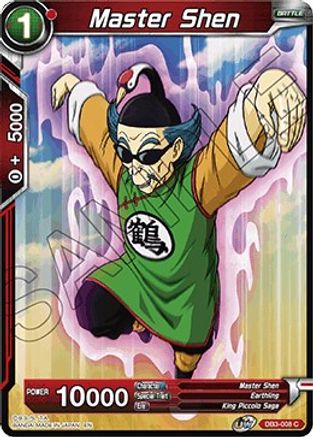 Master Shen (DB3-008) - Draft Box 06  Giant Force