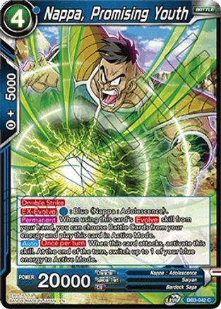 Nappa, Promising Youth (DB3-042) - Draft Box 06  Giant Force