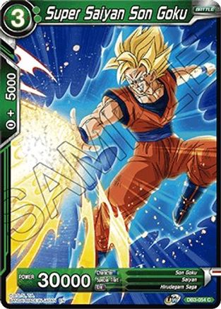 Super Saiyan Son Goku (DB3-054) - Draft Box 06  Giant Force