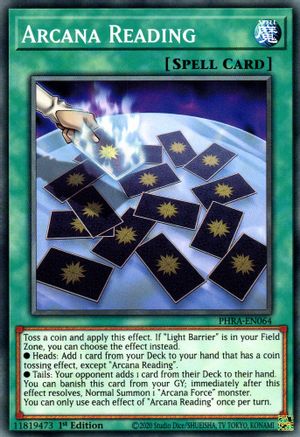 Arcana Reading (PHRA-EN064) - Phantom Rage 1st Edition