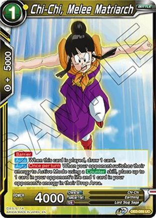 Chi-Chi, Melee Matriarch (DB3-089) - Draft Box 06  Giant Force