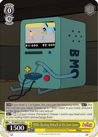 BMO: Beating Himself at His Own Game (AT/WX02-029 C) - Adventure Time