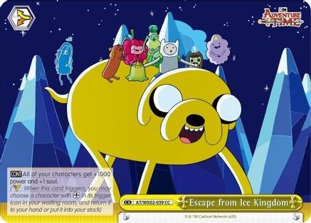 Escape from Ice Kingdom (AT/WX02-039 CC) - Adventure Time