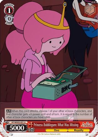 Princess Bubblegum: What Was Missing (AT/WX02-051 U) - Adventure Time