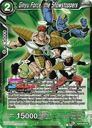 Ginyu Force, the Showstoppers (EX14-03) - Expansion Deck Box Set 14 Battle Advanced
