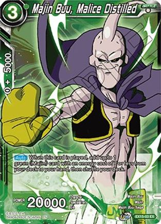 Majin Buu, Malice Distilled (EX15-03) - Expansion Deck Box Set 15 Battle Enhanced