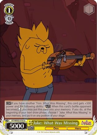 Jake: What Was Missing (AT/WX02-016 U) - Adventure Time