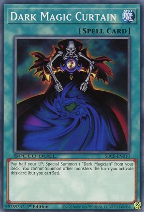 Dark Magic Curtain (SBCB-EN010) - Speed Duel: Battle City Box 1st Edition