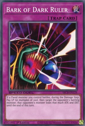 Bark of Dark Ruler (SBCB-EN124) - Speed Duel: Battle City Box 1st Edition