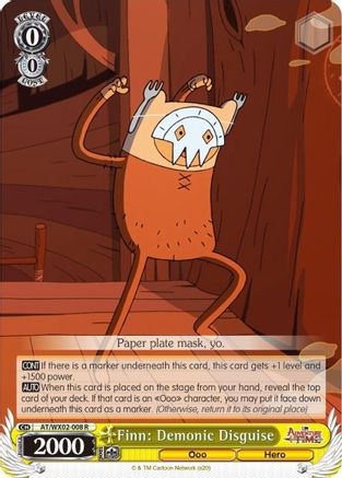 Finn: Demonic Disguise (AT/WX02-008 R) - Adventure Time