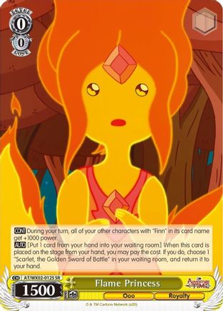 Flame Princess (SR) (AT/WX02-012S SR) - Adventure Time